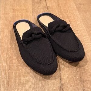 Rothy’s Black Loafer Mule